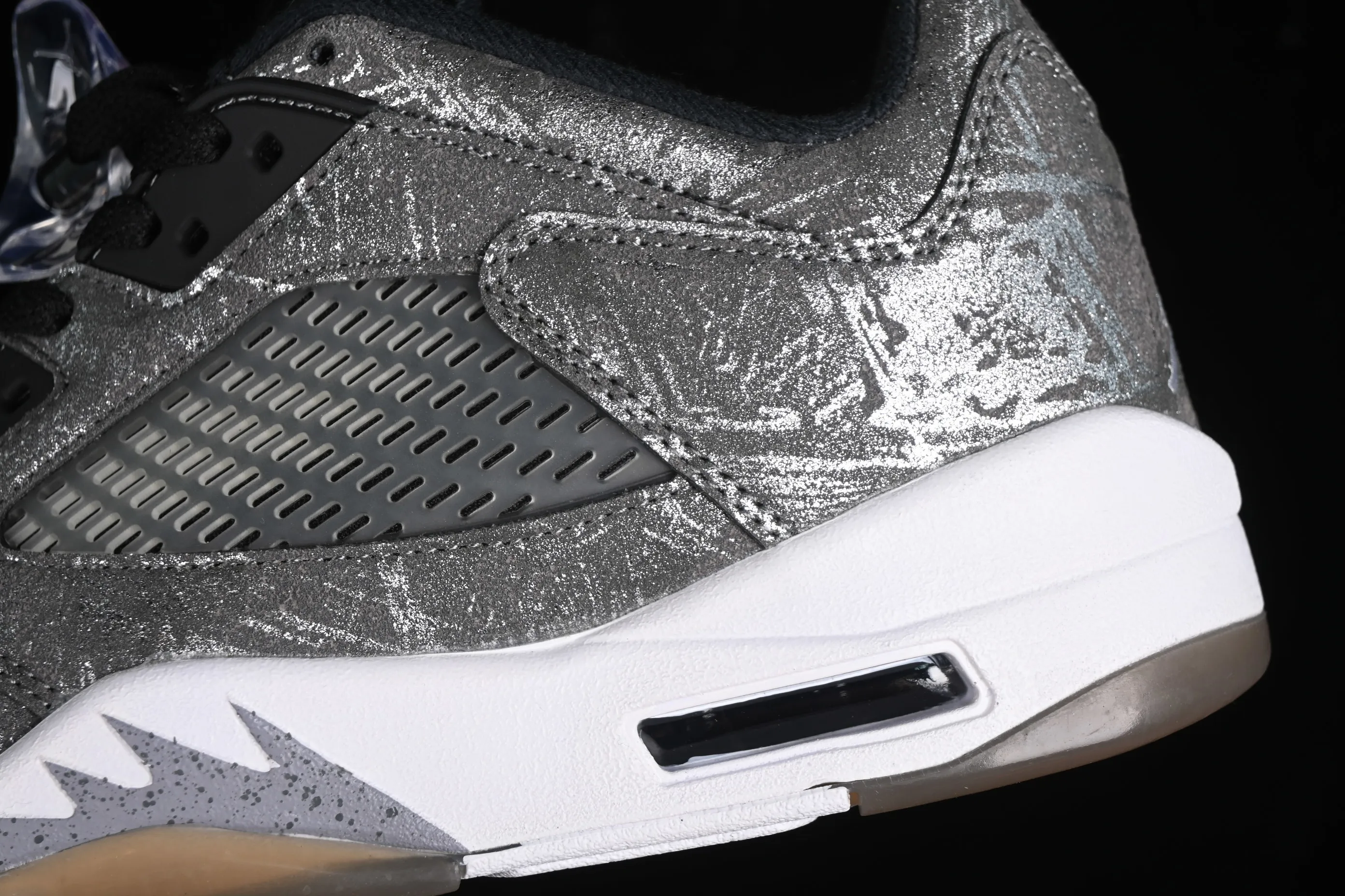 All categories Air Jordan Jordan series basketball shoes Air Jordan 5 Air Jordan 5 Low Premium "ASG" AJ5 Joe 5 gray and silver color low-top basketball shoes 819951-003